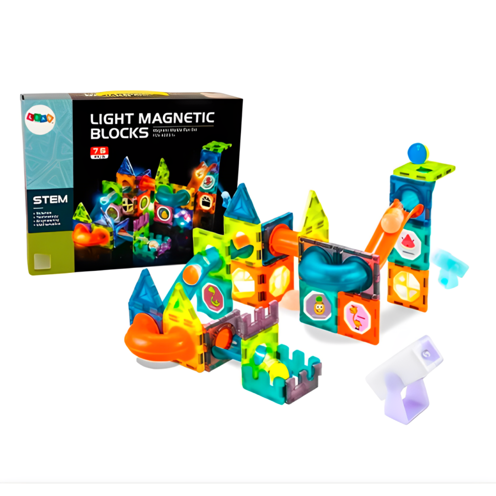 SET DE JUEGO MAGNETICO GEOMETRICO 49 PCS